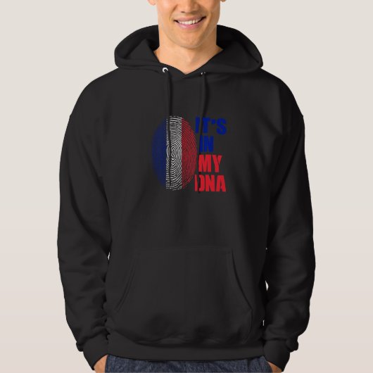 Frankreich Französische Flagge Paris Französische Hoodie (Vorderseite)