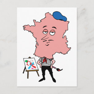 Frankreich Französische Vintage Reisen Souvenir Ka Postkarte