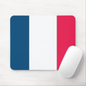 Frankreich - Französisches Flaggenmousepad Mousepad (Mit Mouse)
