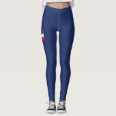 Frankreich - Frauen als Flaggen Leggings (Vorderseite)