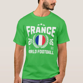 Frankreich Fußball 2026 T-Shirt