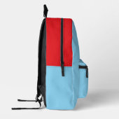 Frankreich Fußball Bedruckter Rucksack (Links)