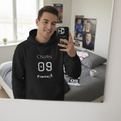 Frankreich Fußball Benutzerdefinierter Name Nummer iPhone Hülle