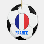 Frankreich Fußball Champs Ornament (Links)