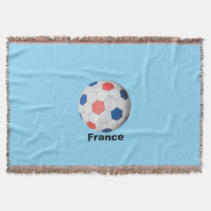 Frankreich Fußball Decke