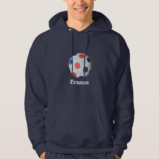 Frankreich Fußball Hoodie (Vorderseite)