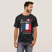 FRANKREICH Fußball-Individuelle Name 2024 T-Shirt (Vorne ganz)