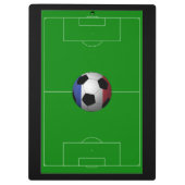 Frankreich-Fußball Klemmbrett (Rückseite)