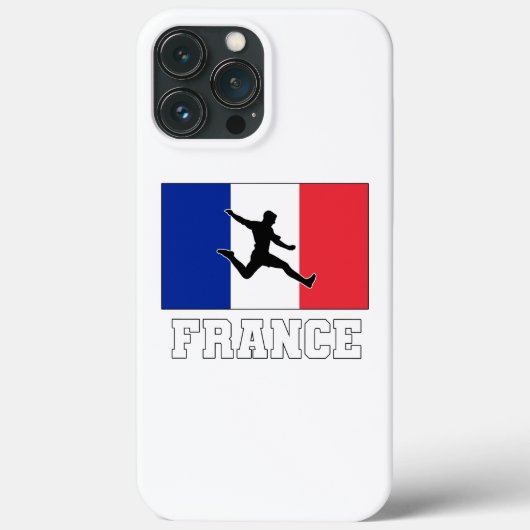 Frankreich Fußball-Nationalmannschaft Case-Mate iPhone Hülle (Rückseite)