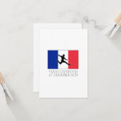 Frankreich Fußball-Nationalmannschaft Karte (Vorderseite/Rückseite Beispiel)