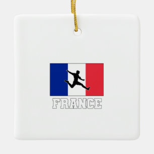 Frankreich Fußball-Nationalmannschaft Keramikornament
