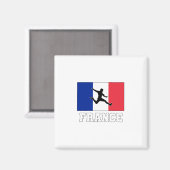 Frankreich Fußball-Nationalmannschaft Magnet (Vorderseite/Rückseite)
