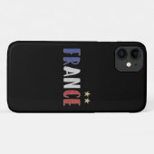 Frankreich Fußball-Shirt Französisch-Flagge Case-Mate iPhone Hülle (Rückseite (Horizontal))