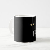 Frankreich Fußball-Shirt Französisch-Flagge Kaffeetasse (Vorderseite Links)