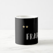 Frankreich Fußball-Shirt Französisch-Flagge Kaffeetasse (Mittel)