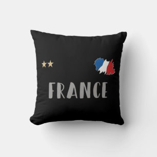 Frankreich Fußball-Shirt Französisch-Flagge Kissen