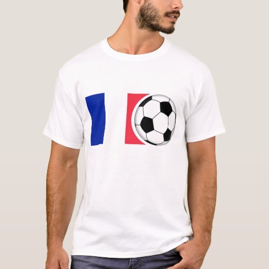Frankreich Fußball T-Shirt (Vorderseite)