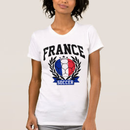 Frankreich-Fußball T-Shirt