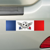 Frankreich-Fußball-Team-Anhänger-Autoaufkleber Autoaufkleber (Auf Auto)
