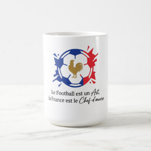 Frankreich Fußballfans – Geschenke & Bekleidung fü Kaffeetasse