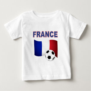 Frankreich-Fußballfußball-Weltmeisterschaft 2010 Baby T-shirt