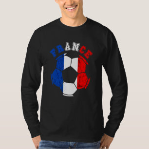 Frankreich Fußballmannschaft Frankreich Ball Franz T-Shirt