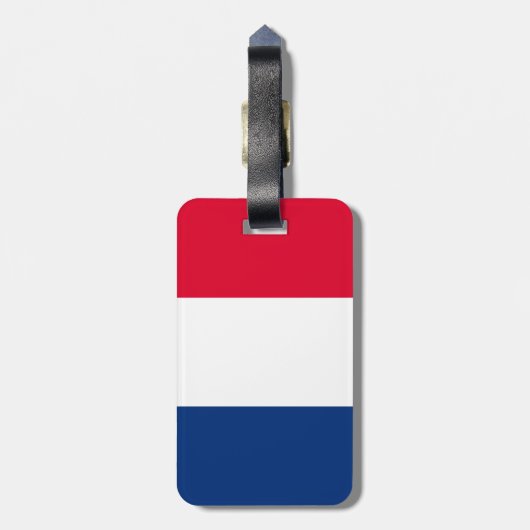 Frankreich Gepäckanhänger (Rückseite vertikal)