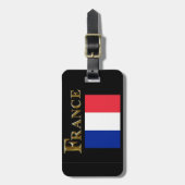 FRANKREICH GEPÄCKANHÄNGER (Vorderseite vertikal)