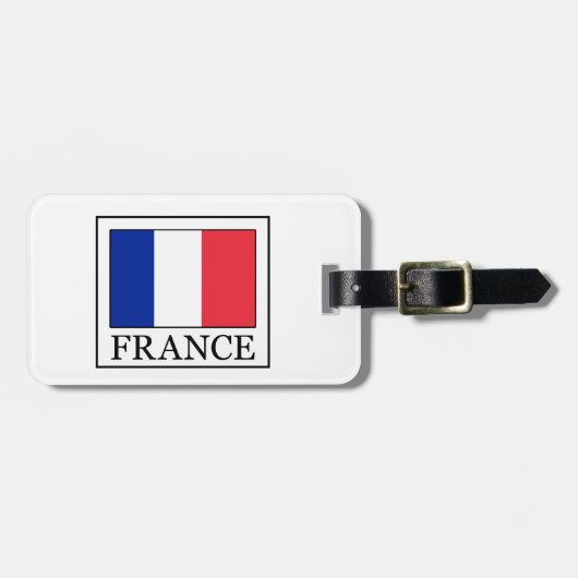 Frankreich Gepäckanhänger (Vorderseite horizontal)