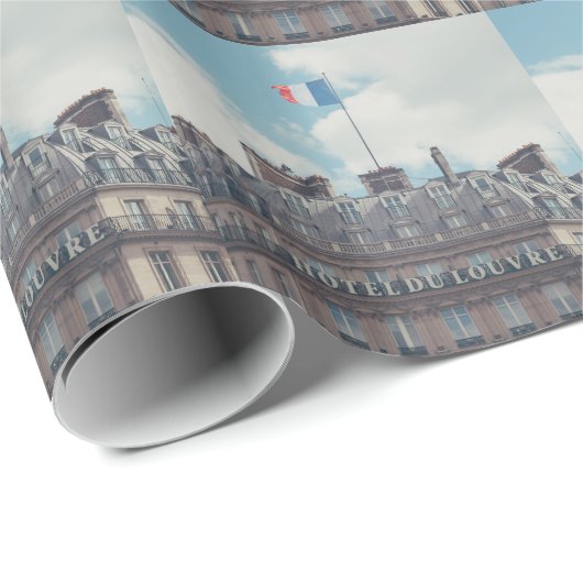 Frankreich Geschenkpapier (Rolleneckpunkt)