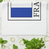 Frankreich Geschirrtuch (Gefaltet)