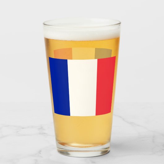 Frankreich Glas (Vorne (Gefüllt))