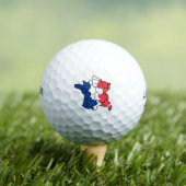 Frankreich Golfball (Insitu T-Shirt)