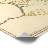 Frankreich Hauptstädte Poster (Ecke)