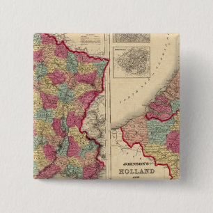 Frankreich Holland und Belgien Button