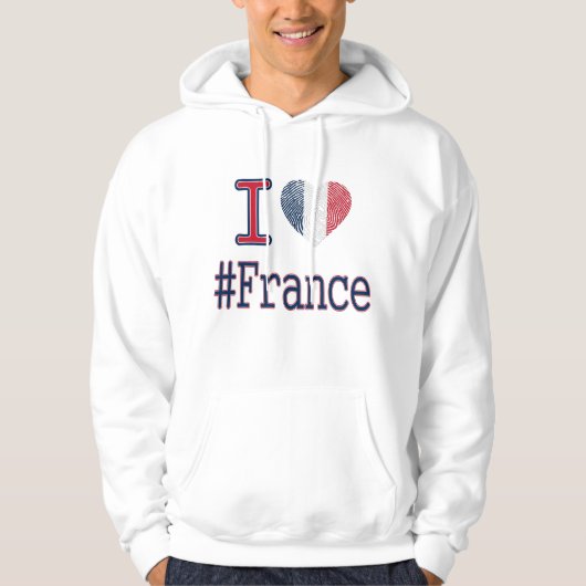 Frankreich Hoodie (Vorderseite)