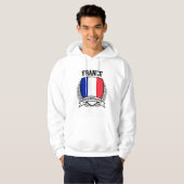 Frankreich Hoodie (Vorne ganz)