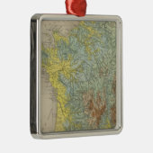 Frankreich hypsometric ornament aus metall (Rechts)