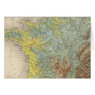 Frankreich hypsometrisch