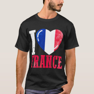 Frankreich ich liebe Frankreich T-Shirt
