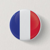 Frankreich - Icon-Flagge Button (Vorderseite)