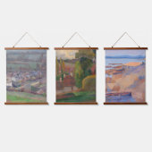 Frankreich im Kunstbereich Wandteppich Mit Holzrahmen (Dreifach)