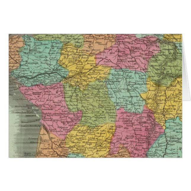 Frankreich in den Departements 2 (Vorderseite (Horizontal))