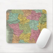 Frankreich in den Departements 2 Mousepad (Mit Mouse)