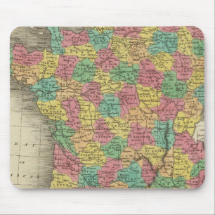 Frankreich, in den Departements Mousepad