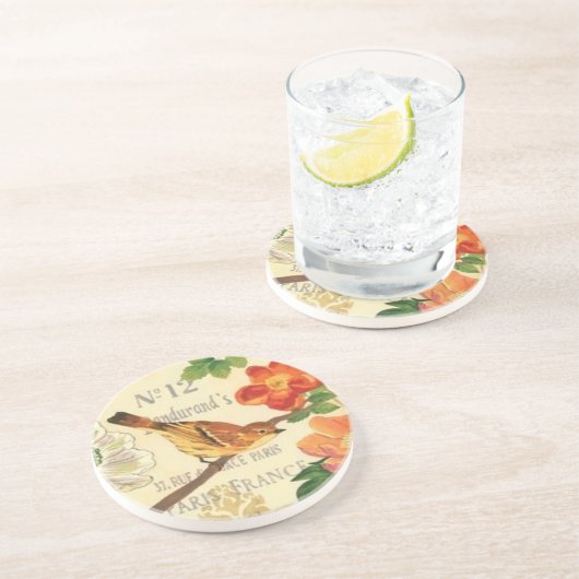 FRANKREICH IN FRANKREICH Vintager Untersetzer (Seite)