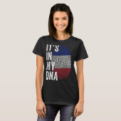 Frankreich In meiner DNA ist es Niedlicher französ T-Shirt (Vorne ganz)
