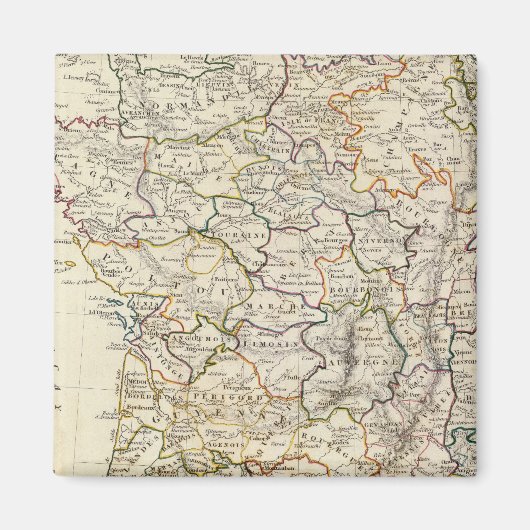 Frankreich in Provinzen Magnet (Vorne)