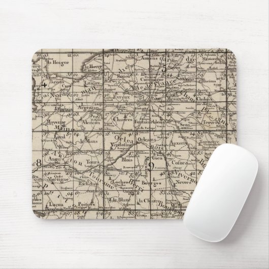 Frankreich-Index Mousepad (Mit Mouse)