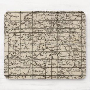 Frankreich-Index Mousepad